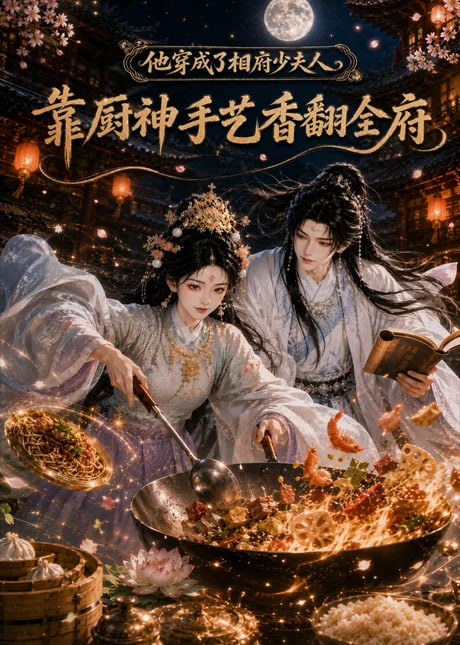 他穿成了相府少夫人，靠厨神手艺香翻全府(全集)